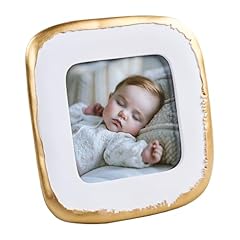 A2-White & Gold Square