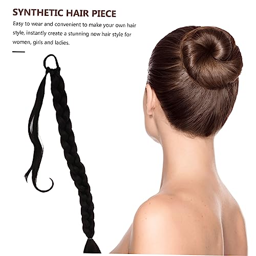 Extension de cheveux synthétiques longue résolvant le manque de volume queue de cheval 2 pcs - 6