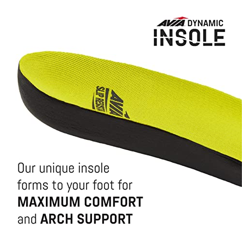 Avia Flame Men's Clogs, Slip Resistant Shoes For Men Food Service, Non Slip Restaurant And Chef Shoes Men Slip Resistant For Kitchen Work Or Nursing - Black, 10 Medium #TOP6