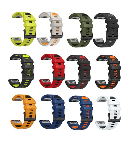 Image of 22mm Watch Band for Garmin fenix 8 47mm 5 6 fenix 7 sapphire solar band Quick Fit 22 Watch Bands for Garmin Watch Forerunner 965 955 epix gen 2 47mm Strap Comfort for Men Women