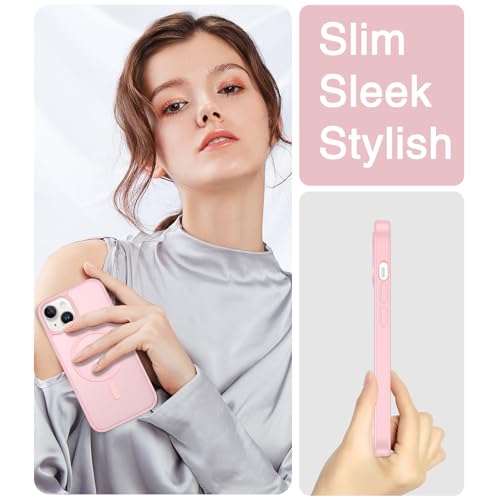 Coque magnétique pour iPhone 13 Mini et 12 Mini fine et translucide par BENTOBEN