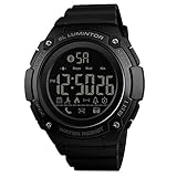 Reloj digital: el diseño exclusivo de este reloj militar combina el estilo de la moda deportiva y la belleza moderna. Esfera grande y números con luz, muestran el tiempo claro en la oscuridad y son fáciles de leer.