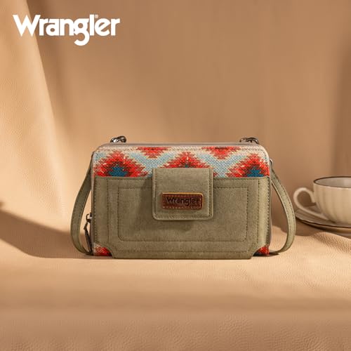Image of Wrangler Crossbody Wallet Purse Women's Cellphone Bag with RFID Card Slots