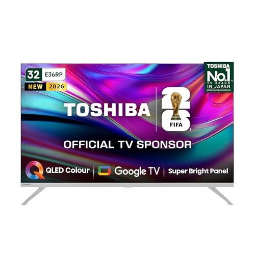 Image of Toshiba 80 cm (32 inches) E36RP Series HD Ready Smart QLED Google TV 32E36RP