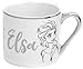 La Reine des Neiges Elsa Unisexe Mug blanc/argent, Céramique,