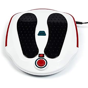 Circulation Stimulator Legs, Multifunctional Foot Massager for Feet and Legs, Electromagnetic Foot Massager with Electrode Pa