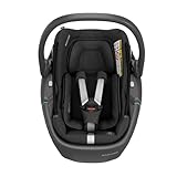 Maxi-Cosi Coral 360 i-Size Baby Car Seat, 0-12 Months, 40-75 cm, 360 One-Hand Rotation, Ultra-Lightweight Carrying, Easy-in Harness, Essential Black - Image 3