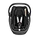 Maxi-Cosi Coral 360 i-Size Baby Autositz 0-12 Monate 40-75 cm 360 Einhanddrehung Ultraleicht Tragen Easy-In Harness Essential Black
