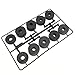 Hawkeng Rubber Spacers (M10) 10mm-0.40” Hole, Diameter 1.26”, Depths 0.59” 0.39” 0.20”