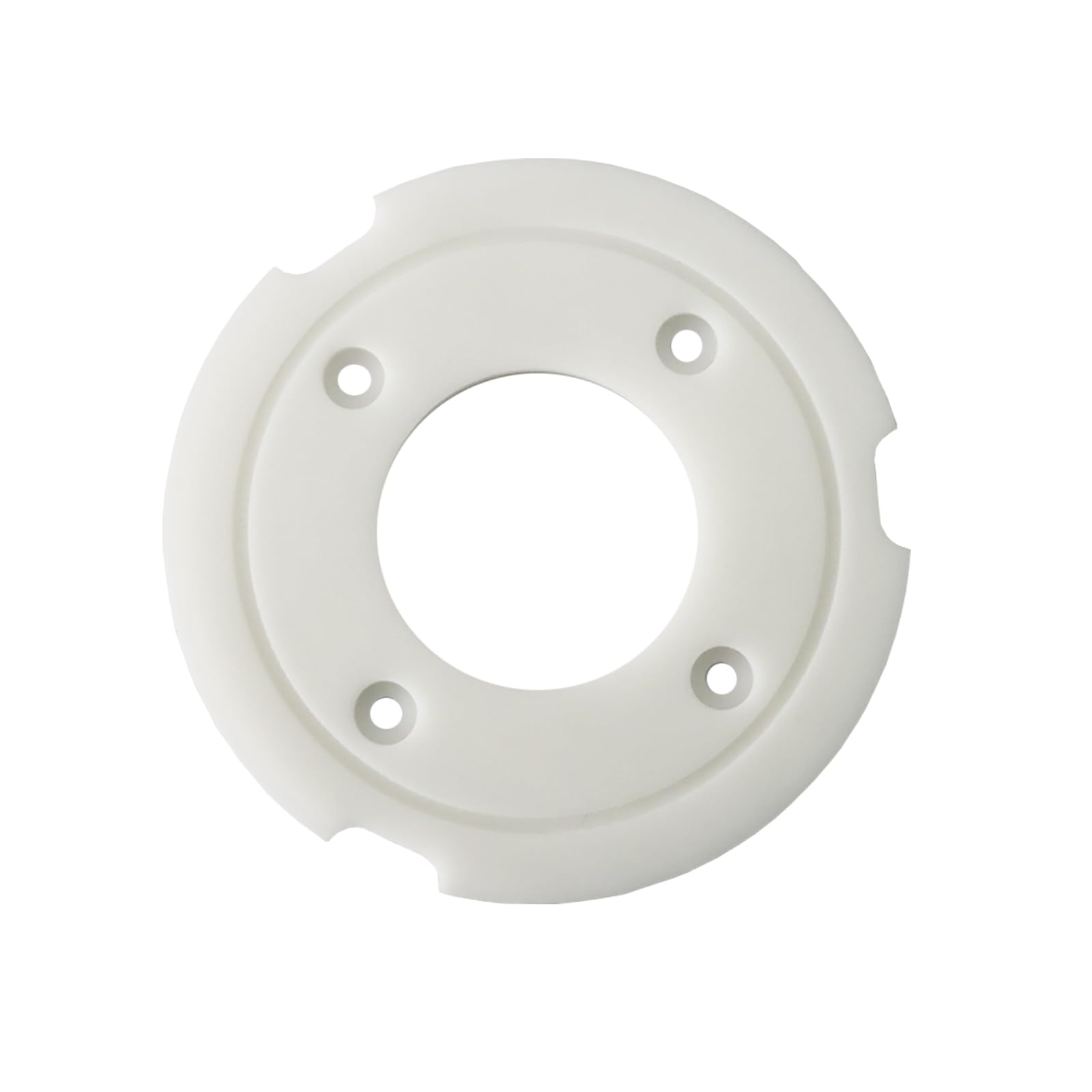 TEYOUYI Replacement Part Backplate for Google Nest Protect Gen2 Mounting Plate for Google Nest Protect Gen2 Accessory for 2nd gen Nest Protect,White,Not Included:Nest Protect and Rubber Inner Ring