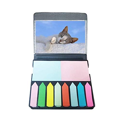 Autocollant marqueur de page chat mignon pour lecture et bureau