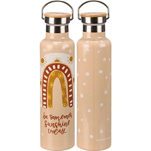 Primitives-by-Kathy-Rainbow-Sun-Be-Someones-Sunshine-Today-Insulated-Stainless-Steel-Water-Bottle-Thermos Primitives by Kathy Rainbow Sun Be Someones Sunshine Today Insulated Stainless Steel Water Bottle Thermos