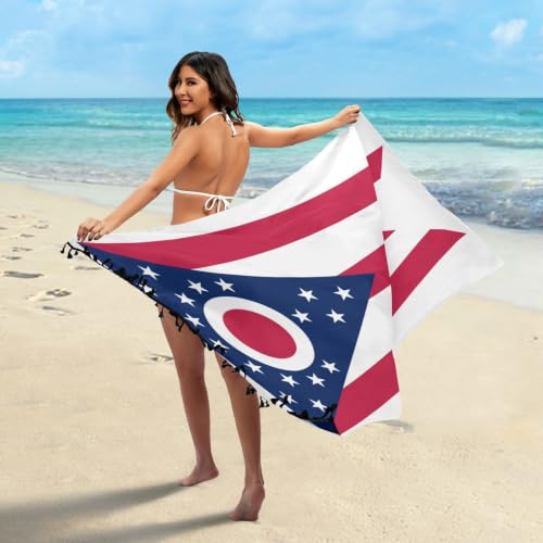 Bañador Ohio State mujer traje de baño bandera Oh 3