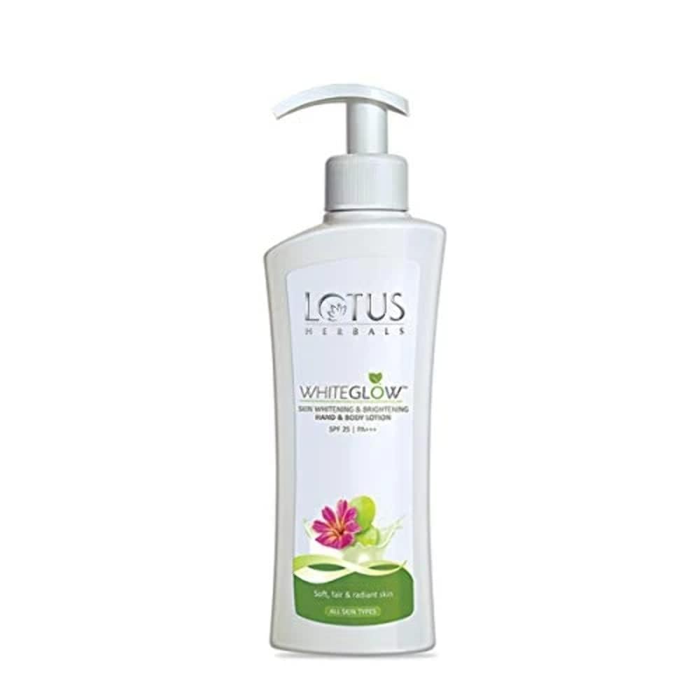 Lotus Herbals Whiteglow Skin Whitening & Brightening Hand & Body Lotion SPF-25 | PA+++-image-2
