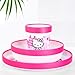 Imagen de Hello Kitty Juego de 3 vajillas reutilizables bicolor prémium para niños