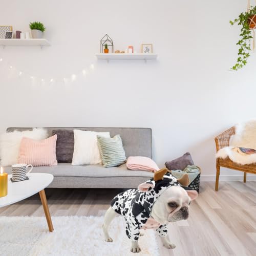 Disfraz de Vaca para Perros Talla S miniatura 7