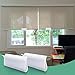 4 Cordless Roller Blinds Shades with Lifting Clamp Pulls for Window Blinds