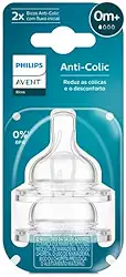 Kit Duplo Bicos Anti-Colic T1 0m+ SCY761/02 Philips Avent