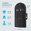 Travel-Garment-Bag-with-Zipper-Pocket-Suit-Bag-for-Suits-Dresses-Coats Travel Garment Bag with Zipper Pocket, Suit Bag for Suits, Dresses, Coats