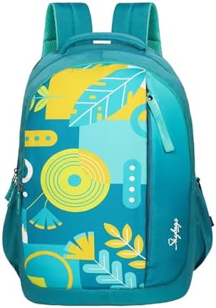 Skybags New Neon 23-03 4 Compartment School Backpack Bp (H) Teal