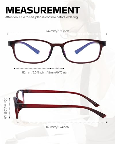 Image of SODQW Office-Siren Bayonetta Glasses Women Rectangle Blue Light Blocking Trendy Fake Glasses Non Prescription Eyewear
