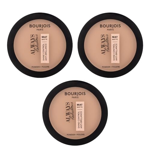 Bourjois Always Fabulous Poudre Anti Brillance Zone T Teint Matifié 410 Golden Beige