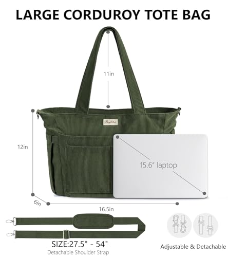 Bagstellar Corduroy Tote Bag