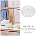 FUOYLOO Tapa de Cerámica Blanca para Taza de Té 82 CM Accesorio Reemplazable para Tetera Aislamiento Térmico y Sello Hermético Cubierta para Vajilla y Servicio de Té Imagen de FUOYLOO Tapa de Cerámica Blanca para Taza de Té 82 CM Accesorio Reemplazable para Tetera Aislamiento Térmico y Sello Hermético Cubierta para Vajilla y Servicio de Té