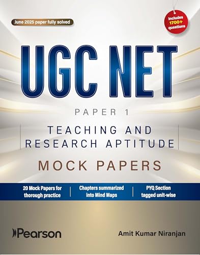 UGC NET Paper 1 Teaching and Reasearch Aptitude Mock Papers | 20 ...