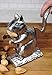 RSVP International (Nuts Nutty Squirrel Nutcracker, Stainless Steel | Adorable Novelty Addition to Your Kitchen | Cracks All Types of Nuts | Great Housewarming