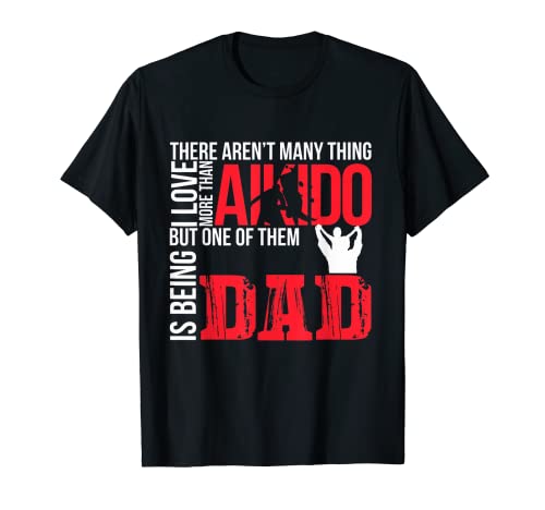 Camiseta Uniforme Aikido!! AIKIDO DAD Camiseta