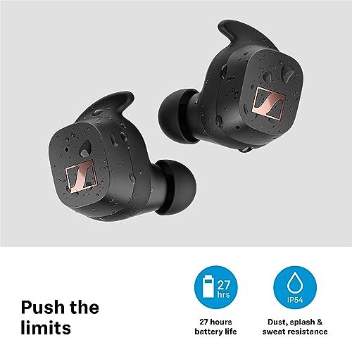 Sennheiser Sport True Wireless Earbuds Black thumbnail 6