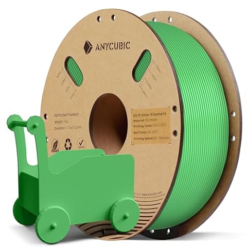 ANYCUBIC Matte PLA Filament 1.75mm,PLA Matte for 3D Printing Materials,1kg Spool (2.2lbs), Dimensional Accuracy +/- 0.02 mm,Green