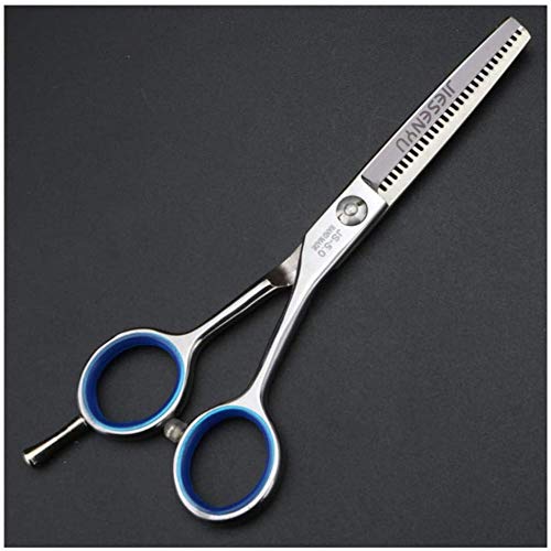 RWRAPS Set da Parrucchiere Forbici per Baffi con Anello in Gomma Forbici per Capelli Professionali