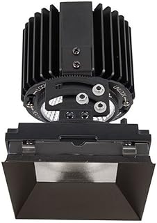 WAC Lighting R4SAL-S827-CB Volta-36W 15 degree 85CRI 1 LED Square Adjustable Invisible Trim in Contemporary Style-5.75 Inches Wide by 6.88 Inches High, Color Rendering Index: 80, Copper Bronze