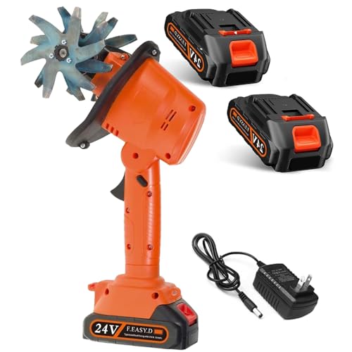 Mini-tillers sans fil 235 tr/min - Cultivateur électrique de jardin portable