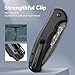 CIVIVI Button Lock Praxis Pocket Knife for EDC, Upgrade Folding Knife with Flipper 3.75