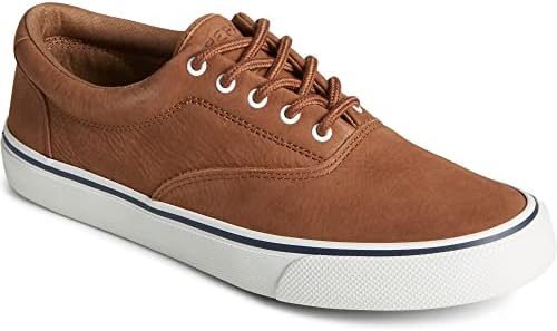 Sperry Men's Striper II CVO Washable Sneaker, Tan, 7 | Image 1
