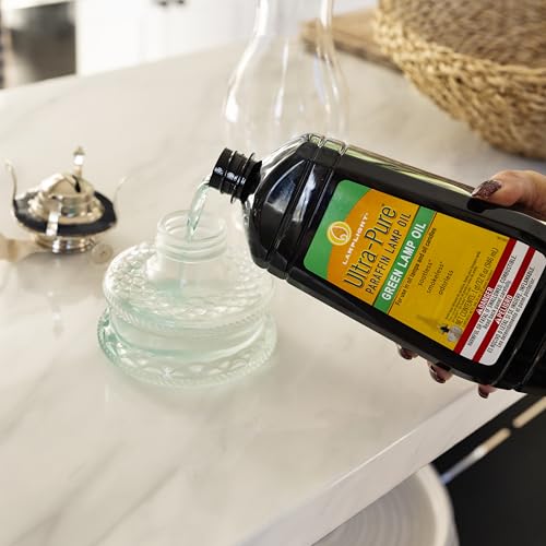 Image of Lamplight 60013, Green Ultra-Pure Lamp Oil, 32-Ounce