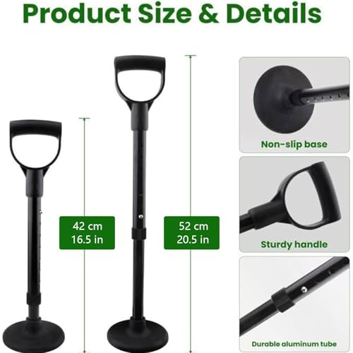 Mobiliteit helpt apparatuur om op te staan van de vloer grond bank voor senioren, staande hulpmiddelen, standlifthulp ondersteunt het dagelijks leven voor ouderen - Afbeelding 3