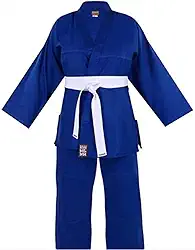 Kimono Titanes/Haganah Jiu Jitsu - Trançado - Azul