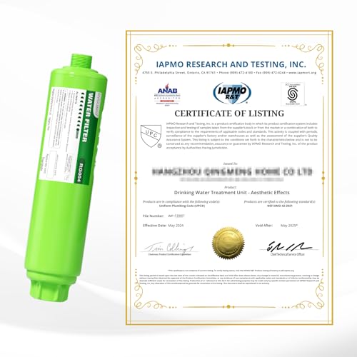 Image of RVGUARD Inline RV Water Filter, 2 Pack | Reduces Odors, Bad Taste, Rust, Chlorine, Ideal for RV and Marine use