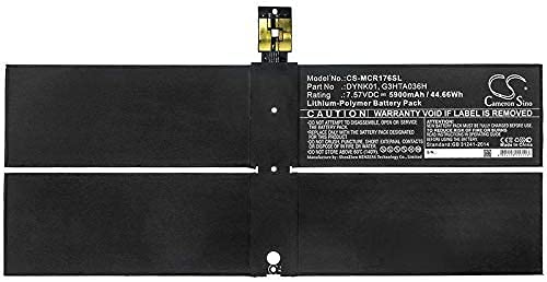 Laptrix DYNK01 Battery G3HTA036H for Microsoft Surface Laptop 1769, Li-ion Rechargeable Battery (B09DTF9ZYN) Amazon Price History, Amazon Price Tracker