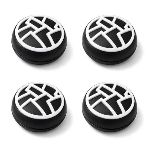 Image of Sounce 4PCS PS5 Controller Thumb Grip Caps, Silicone Non-Slip Rocker Cap Joystick Button Protective Thumb Grips Compatible for PS5 PS4 Xbox Series X Switch Pro Controller Accessories, Reduces Fatigue