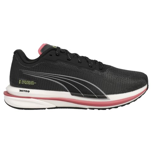 PUMA Womens Velocity Nitro WTR Running Sneakers Shoes - Black - Size 6 M