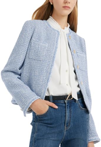 GOELIA 2026 Womens Casual Blazers Long Sleeve Work Office Open Fr...