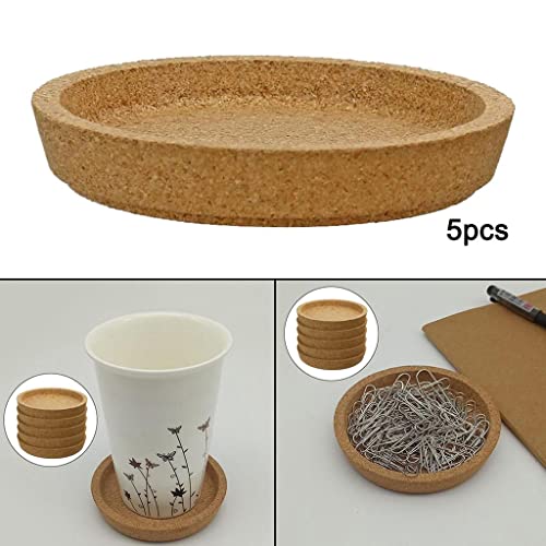 5X porta-copos de cortiça resistente tapete de café decoração de mesa