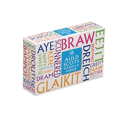 Gardiners of Scotland Handmade Fudge, Auld Scots Words Vanilla Fudge