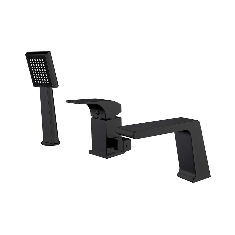 Robinet de baignoire cascade grand débit LUNEZY avec kit douchette