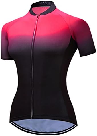 Mountain Bike Jersey Women, Women's Cycling Jersey Biking Shirt Jacket Tops, Comfortable Quick Dry